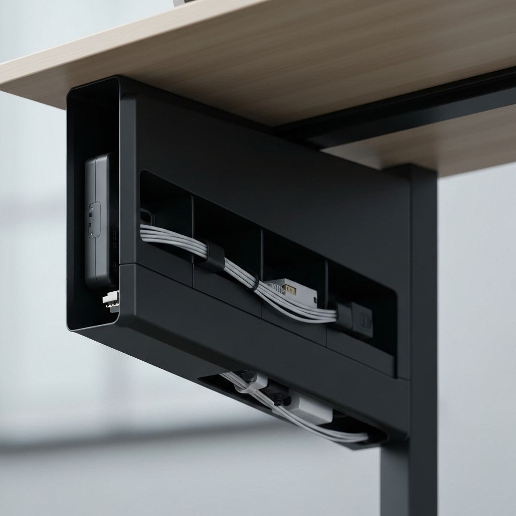Under Desk Cable Tray